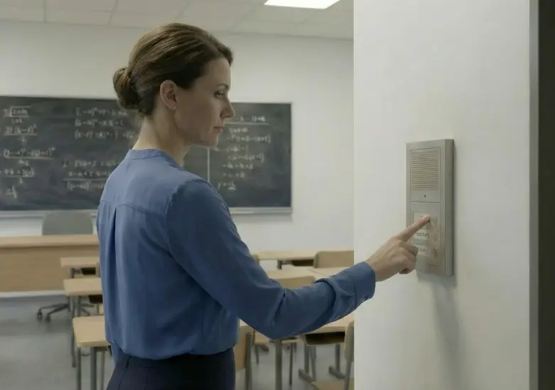 Sicherheitssysteme in Schulen | © KI-generierte Darstellung
